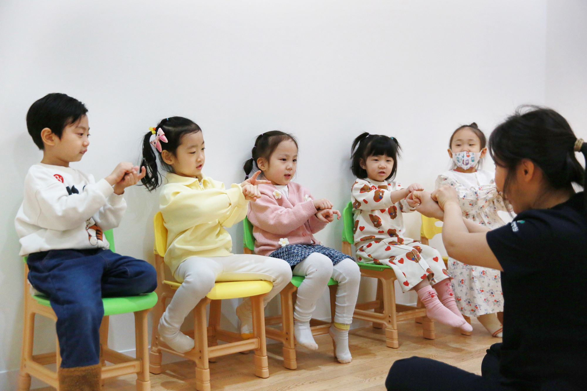 아인병원 아동발달증진센터 그룹치료 모습